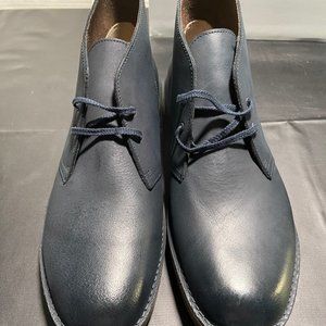 Clarks Bushacre 2 Navy Leather Boots 13 - NEW